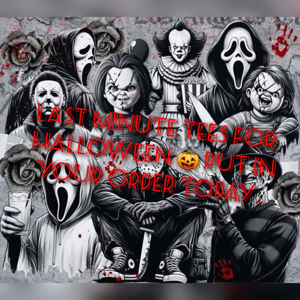 Horror Character Graphic Tee